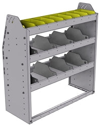 Aménagement véhicules - Shelving Modules - Bin Separator Combo Shelf Units