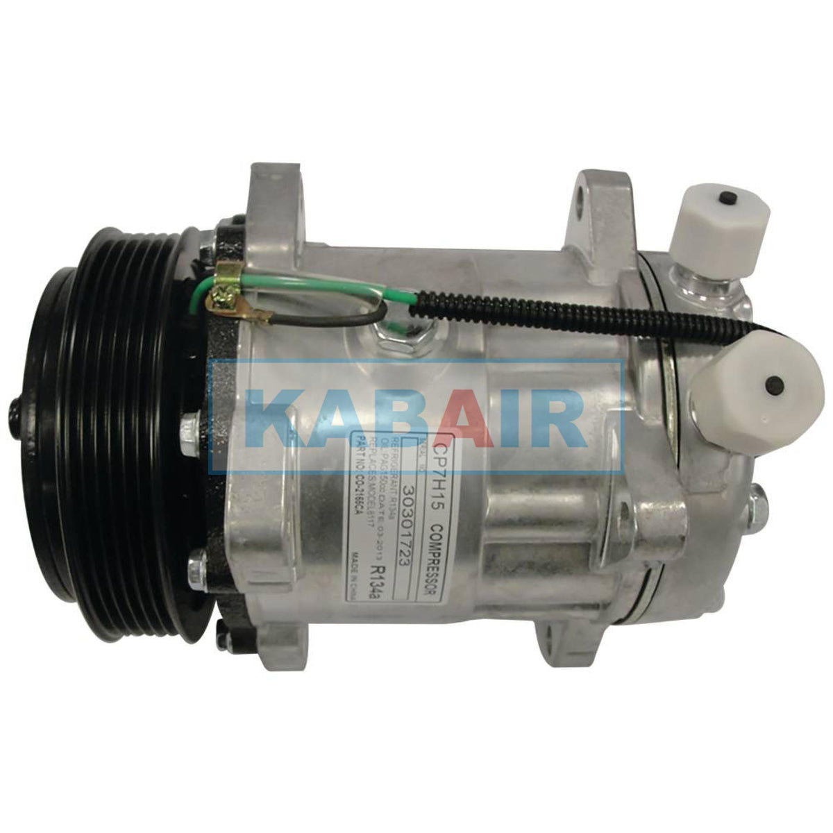 OEM Sanden Compressor SD7H15 - 119mm, 8 Groove HD Clutch, 24V - View #9