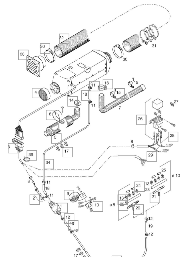 POMPE À CARBURANT B/D5 - 224517040000 – Kabair
