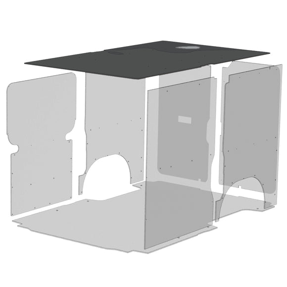 INSULATED DURATHERM GREY CEILING LINER W/ ALUMINIUM TOP SILLS (PROMASTER 118