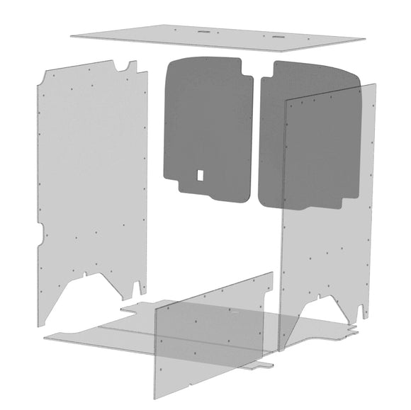 INSULATED DURATHERM WHITE DOOR LINER - REAR ONLY (FORD TRANSIT 130