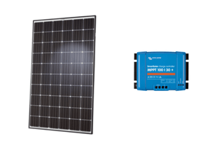 Kit solaire Hanwha 305 Watts + Victron Smart Solar 30 A MPPT Bluetooth
