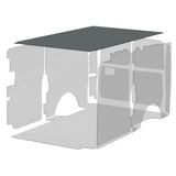 INSULATED DURATHERM GREY CEILING LINER W/ ALUMINIUM TOP SILLS (METRIS EWB)