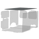 INSULATED DURATHERM GREY CEILING LINER W/ ALUMINIUM TOP SILLS (NV CARGO LR)