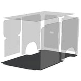 AUTOMAT-BAR RUBBER MAT FLOOR W/ ALUMINIUM SILL SET (PROMASTER 136" WB)