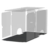 AUTOMAT-BAR RUBBER MAT FLOOR W/ ALUMINIUM SILL SET (PROMASTER 159" EXTENDED WB)