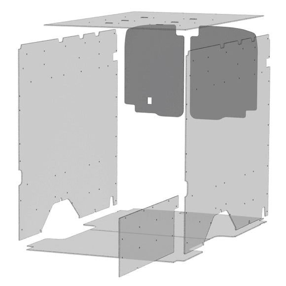 INSULATED DURATHERM WHITE DOOR LINER - REAR ONLY (FORD TRANSIT 148