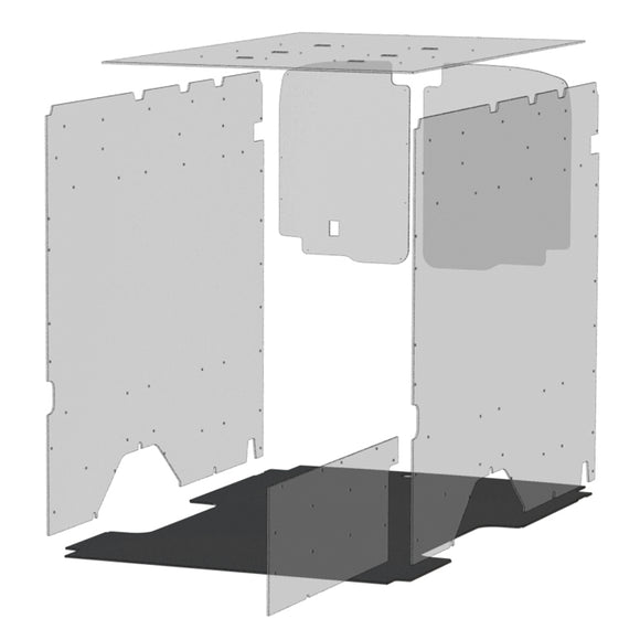 AUTOMAT-BAR RUBBER MAT FLOOR W/ ALUMINIUM SILL SET (TRANSIT 148