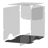 AUTOMAT-BAR RUBBER MAT FLOOR W/ ALUMINIUM SILL SET (TRANSIT 148" EXTENDED WB)