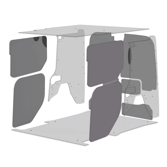 INSULATED DURATHERM WHITE DOOR LINER (TRANSIT CONNECT SWB)