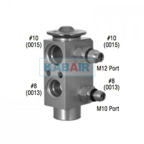 Expansion valve block - PETERBILT